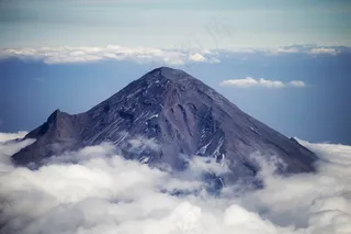 Popocatépetl，火山，墨西哥，高峰，山，国家