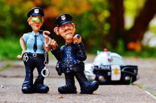 警察，女警，同事，搞笑，图，警察