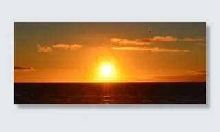 日落，海，天空，海洋，海滩，太阳，夏天，景观