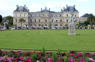 巴黎，法国，具有里程碑意义，天空，云，Jardin杜