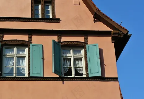 班贝格，家，建筑，浪漫，建筑，窗口