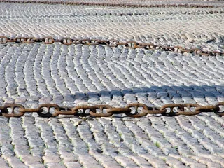 链，大，链接，鹅卵石，钢，结实