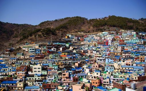 釜山,距离1000英里,村庄,旅行,风景 釜山,距离1000英里,村庄,旅行,风景