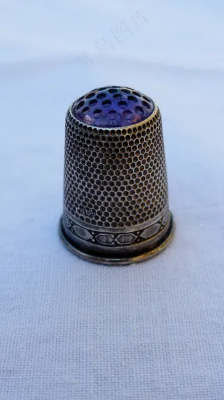 顶针，器具，缝合，保护，东西，金属