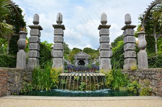 花园，城堡，Schlossgarten，历史，公园