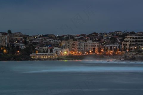 库吉，悉尼，澳大利亚，黎明，恶劣天气，海洋