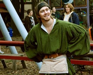 男子，供应商，高加索人，微笑，卖方，性格开朗，年轻