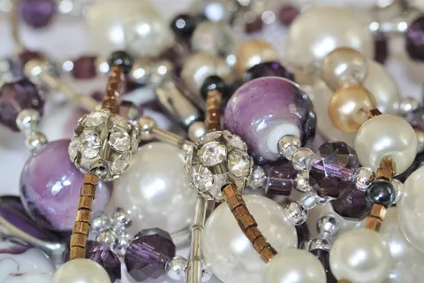 珠宝，珠，链，项链，美丽，女人