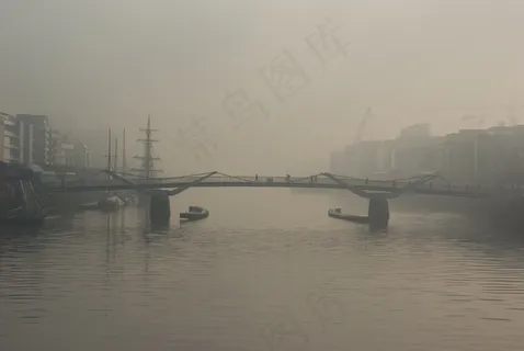 桥,江,雾,旅行,架构,具有里程碑意义 桥,江,雾,旅行,架构,具有里程碑意义