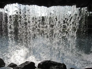 瀑布，水，天然水，倒下，级联