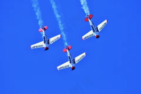 航展，飞机，编队，特技飞行