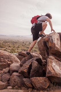 徒步旅行,徒步旅行者,年轻,家伙,男孩,人,岩石,巨石 徒步旅行,徒步旅行者,年轻,家伙,男孩,人,岩石,巨石