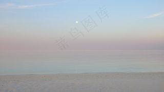 海滩，海，地平线，柔情，Tenio，Latev