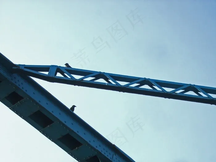 金属，鸟类，铁，钢，蓝色，挖，守卫