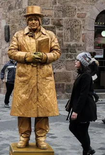 哑剧，纽伦堡，金，图，金，艺术家