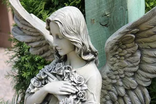 天使，雕像，宗教，天使的翅膀，石头，天堂