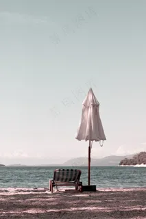 海，海滩，海洋，夏天，假期，沙，性质