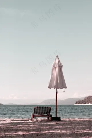 海，海滩，海洋，夏天，假期，沙，性质