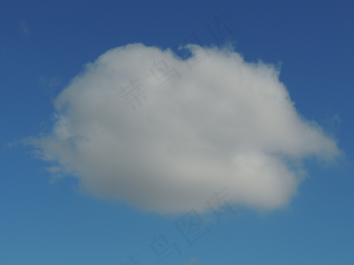 天空，云，蓝色