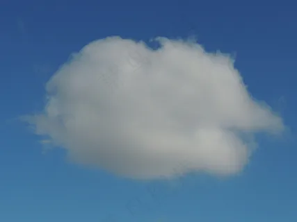 天空，云，蓝色