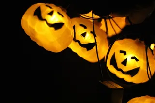 南瓜，秋季，形状，颜色，装饰，光