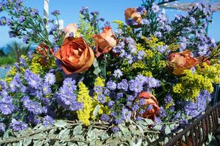 鲜花，插花，花瓶