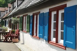 房屋，建筑，建筑，公寓，多彩