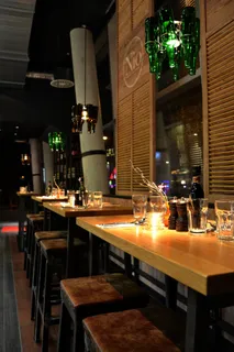 酒吧，工业设计，层状，瓶灯