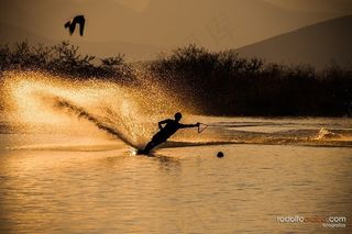 滑水,冲浪,海洋,飞机,投掷,埃斯基安多·阿塔泰克