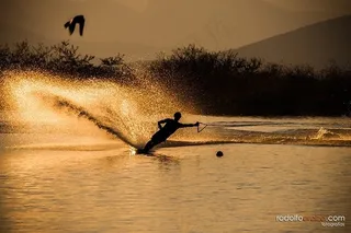 滑水,冲浪,海洋,飞机,投掷,埃斯基安多·阿塔泰克