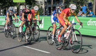 体育，骑自行车，旅游，转弯，自行车，马德里