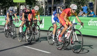 体育，骑自行车，旅游，转弯，自行车，马德里