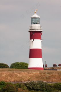 灯塔，红色，白色，塔，景观，具有里程碑意义