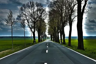 道路，交通，景观，孤独，空