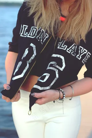 外套，黑色，女孩，女人，女性，时尚，手链