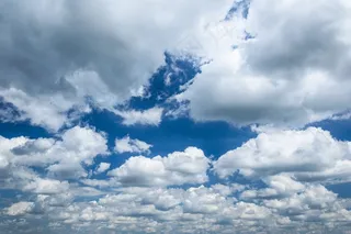 天空，云团，蓝色，白色，天气，一天，夏天