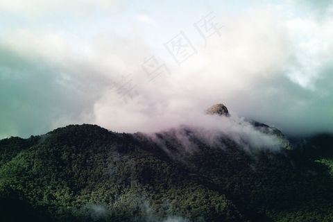山，云，天空，旅行，景观，意见，岩