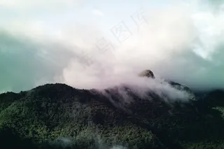 山，云，天空，旅行，景观，意见，岩