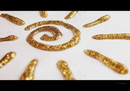 太阳，闪光，艺术，油漆，闪光，光，明亮，爆裂