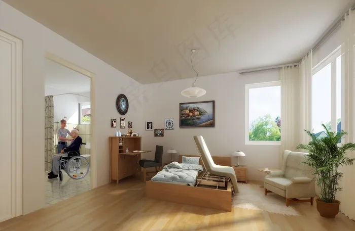 室内，别墅，渲染，可视化，建筑