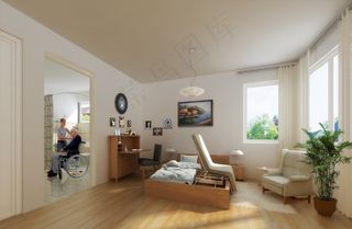 室内，别墅，渲染，可视化，建筑