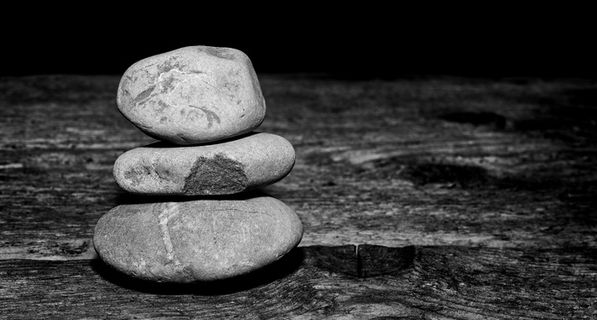 木材，石头，石塔，平衡，沉默，关闭