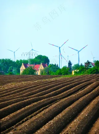 农业，农场，农田，作物，地球，耕过