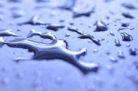 水，液体，滴，雨，湿，雨滴，宏