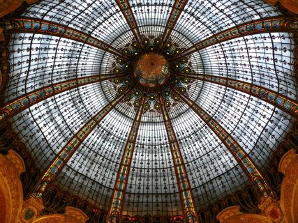 巴黎，老佛爷百货公司，照明，贸易