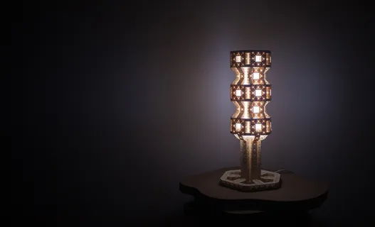 灯，空灵，光，积木，灵感