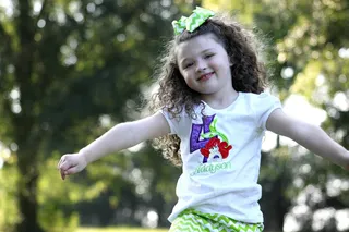 女孩，年轻，儿童，快乐，微笑，美丽，孩子