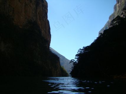 水，溪流，溪，山