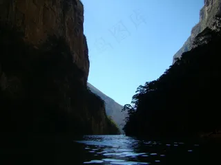 水，溪流，溪，山