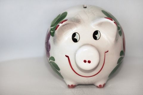 存钱罐，钱，保存，硬币，欧元，分，似乎